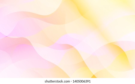 Abstract Background With Dynamic Effect. Vector Illustration with Color Gradient