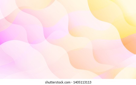 Abstract Background With Dynamic Effect. Vector Illustration with Color Gradient