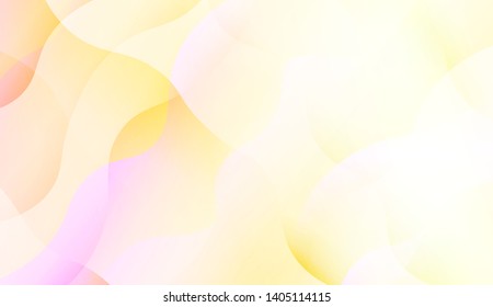 Abstract Background With Dynamic Effect. Vector Illustration with Color Gradient