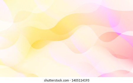 Abstract Background With Dynamic Effect. Vector Illustration with Color Gradient