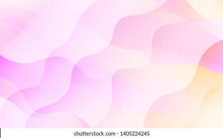 Abstract Background With Dynamic Effect. Vector Illustration with Color Gradient