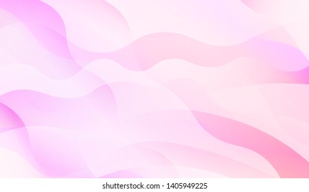 Abstract Background With Dynamic Effect. Vector Illustration with Color Gradient