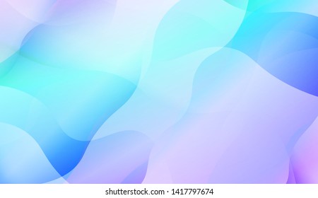 Abstract Background With Dynamic Effect. Vector Illustration with Color Gradient