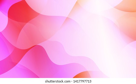 Abstract Background With Dynamic Effect. Vector Illustration with Color Gradient