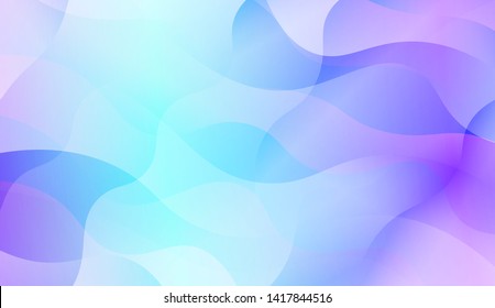 Abstract Background With Dynamic Effect. Vector Illustration with Color Gradient