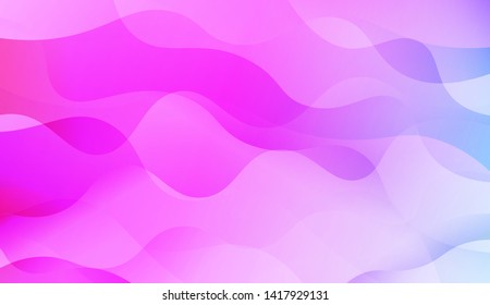 Abstract Background With Dynamic Effect. Vector Illustration with Color Gradient