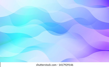 Abstract Background With Dynamic Effect. Vector Illustration with Color Gradient