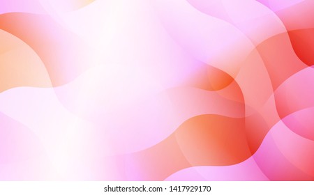Abstract Background With Dynamic Effect. Vector Illustration with Color Gradient