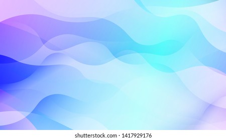 Abstract Background With Dynamic Effect. Vector Illustration with Color Gradient