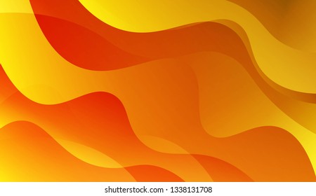 Abstract Background With Dynamic Effect. For Your Design Wallpaper, Presentation, Banner, Flyer, Cover Page, Landing Page. Vector Illustration with Color Gradient
