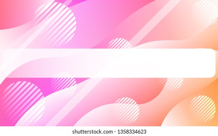 Abstract Background With Dynamic Effect. For Your Design Ad, Banner, Cover Page. Vector Illustration with Color Gradient