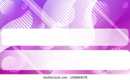 Abstract Background With Dynamic Effect. For Your Design Ad, Banner, Cover Page. Vector Illustration with Color Gradient