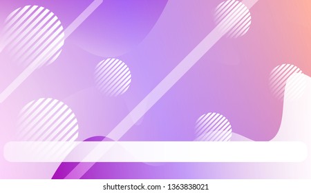 Abstract Background With Dynamic Effect. For Your Design Ad, Banner, Cover Page. Vector Illustration with Color Gradient