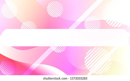 Abstract Background With Dynamic Effect. For Your Design Ad, Banner, Cover Page. Vector Illustration with Color Gradient