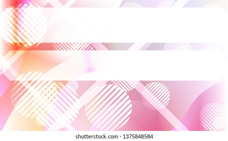 Abstract Background With Dynamic Effect. For Your Design Ad, Banner, Cover Page. Vector Illustration with Color Gradient