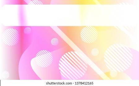 Abstract Background With Dynamic Effect. For Your Design Ad, Banner, Cover Page. Vector Illustration with Color Gradient