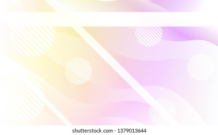 Abstract Background With Dynamic Effect. For Your Design Ad, Banner, Cover Page. Vector Illustration with Color Gradient