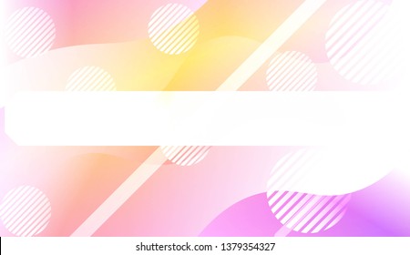 Abstract Background With Dynamic Effect. For Your Design Ad, Banner, Cover Page. Vector Illustration with Color Gradient