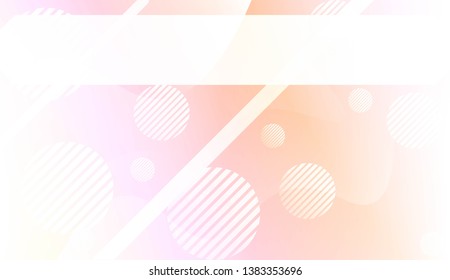 Abstract Background With Dynamic Effect. For Your Design Ad, Banner, Cover Page. Vector Illustration with Color Gradient