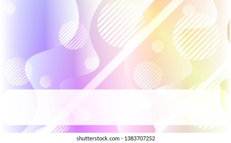 Abstract Background With Dynamic Effect. For Your Design Ad, Banner, Cover Page. Vector Illustration with Color Gradient