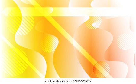 Abstract Background With Dynamic Effect. For Your Design Ad, Banner, Cover Page. Vector Illustration with Color Gradient