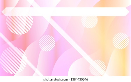 Abstract Background With Dynamic Effect. For Your Design Ad, Banner, Cover Page. Vector Illustration with Color Gradient
