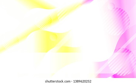 Abstract Background With Dynamic Effect. For Your Design Ad, Banner, Cover Page. Vector Illustration with Color Gradient