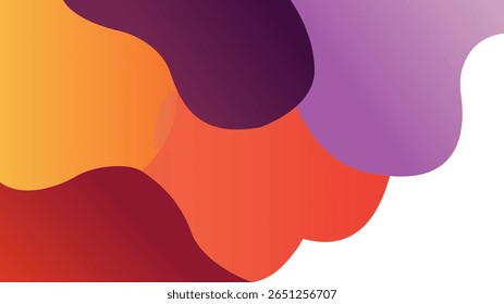 Abstract background with dynamic fluid shapes and dots on a rich yellow and gold gradient. A bright and energetic design with a futuristic, space-like feel.