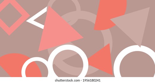 Abstract background with dynamic geometric shapes modern element. Vector illustration suit for banner, presentation design and flyer. Smart design for your business ads