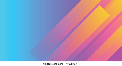 Abstract background with dynamic geometric shapes modern element. Vector illustration suit for banner, presentation design and flyer. Smart design for your business ads