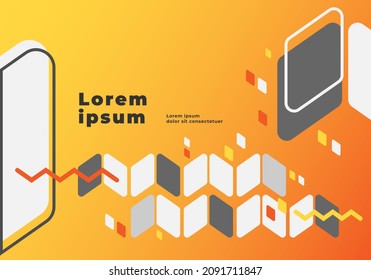 Fondo abstracto, Composiciones de formas geométricas dinámicas, Estilo plano y limpio, Aplicable a cualquier obra gráfica.