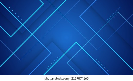 Abstract background with dynamic geometric shapes. Vector design layout for business presentations, flyers, posters and invitations. Blue carving art with line shapes modern shiny element