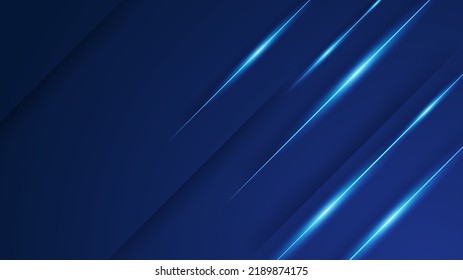 Abstract background with dynamic geometric shapes. Vector design layout for business presentations, flyers, posters and invitations. Blue carving art with line shapes modern shiny element