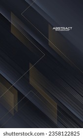 Abstract background with dynamic line style design.
