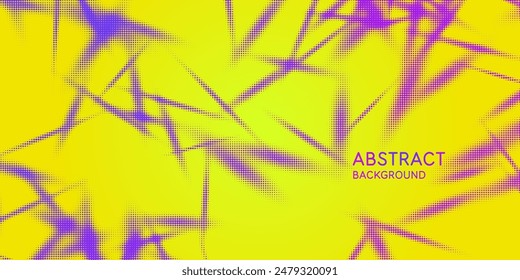 Abstract background with dynamic lines. Vector illustration in flat minimalistic style
