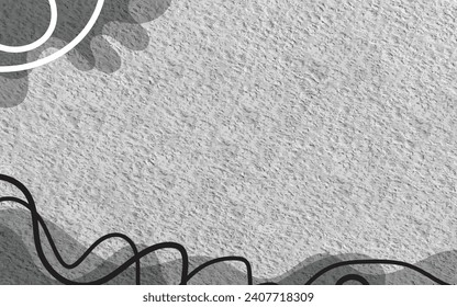 Abstract  background. Dynamic shapes composition. Vector illustration