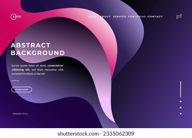Abstract Background Dynamic Wave Colorful is used for UI UX design, particularly on websites, apps, and digital interfaces