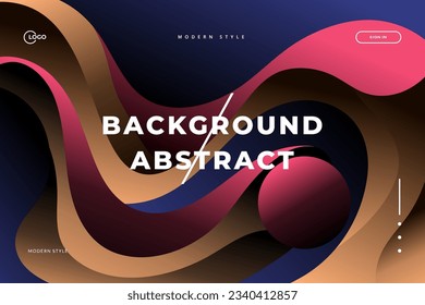 Abstract Background Dynamic Wave Colorful is used for website UI UX creativity and vibrancy to the website, making it visually appealing and engaging for users