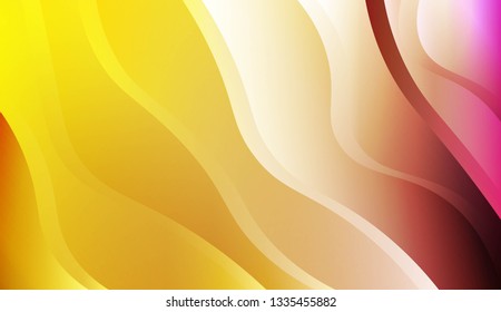 Abstract Background With Dynamic Wave Effect. For Design Flyer, Banner, Landing Page. Vector Illustration.