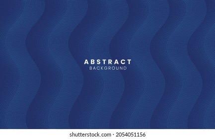 Abstract background with dynamic waves, lines and particles. soft flowing lines suitable for your design templates like background, web design, poster, banner, book, illustration
