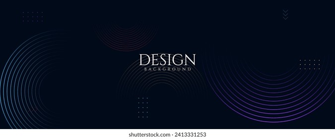 Abstract background with dynamic waves and lines. Vector illustration for design.
