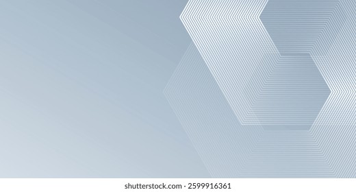 Abstract background with dynamic wavy hexagon texture. suitable for wallpaper poster banner simple art