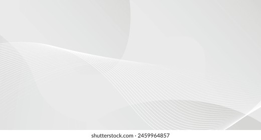 Abstract background with dynamic wavy lines, Digital future technology concept background, vector illustration