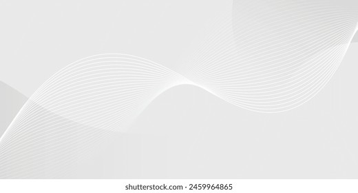 Abstract background with dynamic wavy lines, Digital future technology concept background, vector illustration