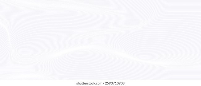 Abstract background with dynamic wavy lines, Digital future technology concept background, vector illustration