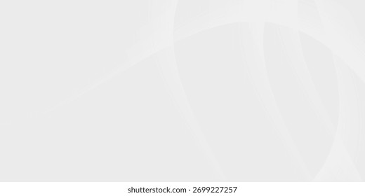 Abstract background with dynamic wavy lines, Digital future technology concept background. Abstract white wave pattern background. The gray pattern of lines abstract background.