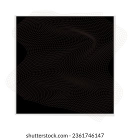 abstract background with dynamic wavy mesh