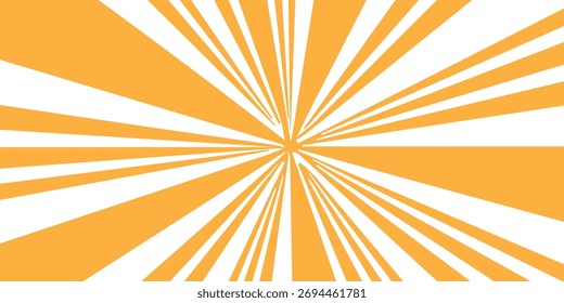 Fondo Abstractas con patrón radial amarillo y blanco dinámico.