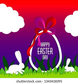 Abstract background for Easter theme