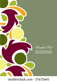 Abstract background. Easy to edit vector image.